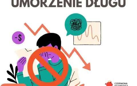 Ilustracja pokazuje osobę zmartwioną długami. Dowiedz się, jak napisać uzasadnienie wniosku o umorzenie, by odzyskać spokój.
