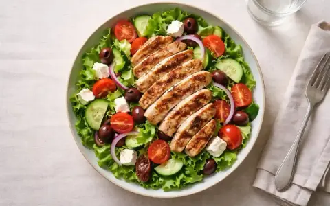 En fräsch sallad med grillad kyckling, inspirerad av Tareq Taylor. Perfekt för en lätt lunch eller middag.