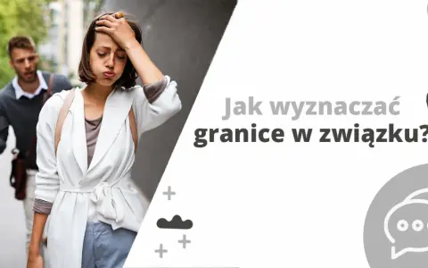 Kobieta zrezygnowana, mężczyzna gestykuluje. Temat: stawianie granic facetowi w związku.