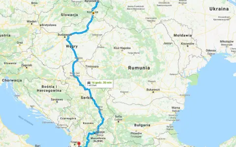Najlepsza trasa z Polski do Albanii – uniknij męczących dróg