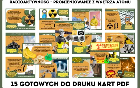 Ołów i beton to materiały, co chroni przed promieniowaniem radioaktywnym, zwłaszcza przed silnym promieniowaniem gamma.