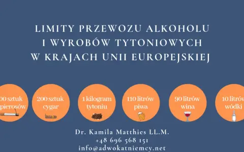 Ile alkoholu do Niemiec? Limity, zasady i kary uniknij problemów!