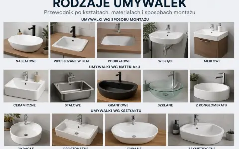 Umywalka nablatowa aranżacje: biała owalna na drewnianym blacie, obok wpuszczana, podblatowa, wisząca, meblowa, ceramiczna, stalowa, granitowa, szklana, z konglomeratu, okrągła, prostokątna, owalna, asymetryczna.