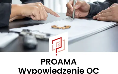 Podpisanie dokumentów, kluczyki i zabawkowy samochód symbolizują proama wypowiedzenie OC.