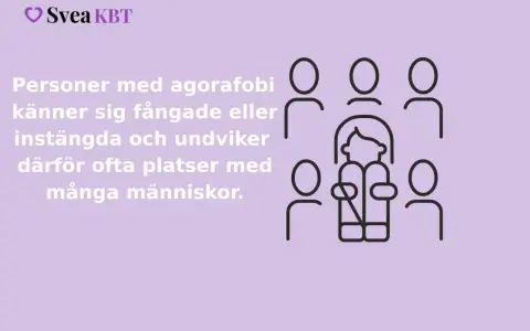 Personer med agorafobi känner sig fångade och undviker platser med många människor. Effektiv agorafobi behandling kan hjälpa.