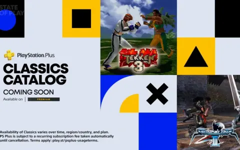 Klasyki z PS Plus w październiku: Tekken 3 i Soulcalibur III w Classics Catalog.