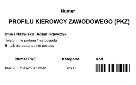 PKZ: Profil Kierowcy Zawodowego dokumenty i procedura bez stresu