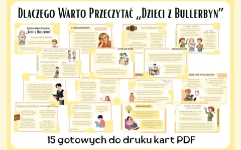 Dzieci z Bullerbyn: streszczenie przygód Lisy, Lassego, Bossego, Brittę, Annę i Olle. Opowieść o dzieciństwie, przyjaźni i wspólnocie.