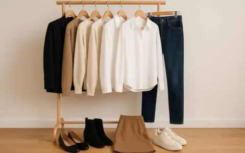 Styl basic: jak zbudować uniwersalną szafę? Poradnik