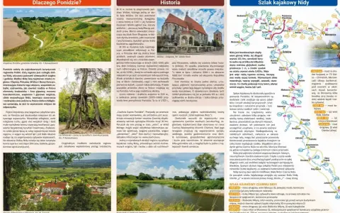 Ponidzie atrakcje: malownicze krajobrazy, zabytki, uzdrowiska i spływy kajakowe Nidą. Odkryj piękno regionu!