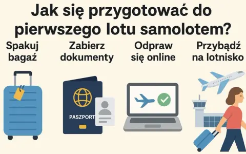 Jak zachować się na lotnisku: spakuj bagaż, zabierz dokumenty, odpraw się online i przybądź na lotnisko.