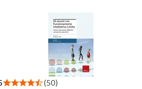 Copertina libro "Gli alunni con Funzionamento Intellettivo Limite", con bambini che camminano su una linea. Utile per capire i borderline cognitivo sintomi.