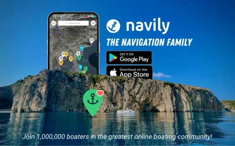 Navily, l'application de navigation bateau, vous guide sur les eaux. Explorez la côte, trouvez des mouillages et rejoignez une communauté de plaisanciers.