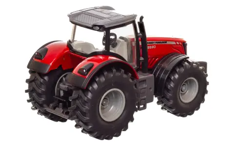 Czerwony traktor Massey Ferguson 8690, model zabawkowy. Poznaj jego massey ferguson 8690 dane techniczne.