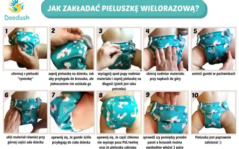 Jak założyć pieluchę: Koniec z przeciekami! Poradnik krok po kroku