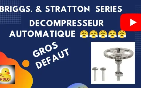 Moteur Briggs & Stratton qui claque ? La panne enfin expliquée !
