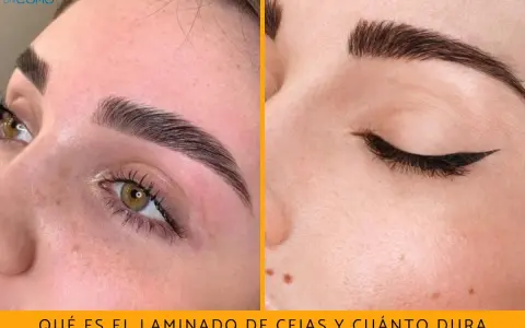 Cejas laminadas perfectas. Descubre cuánto dura el laminado de cejas y luce un look impecable por semanas.
