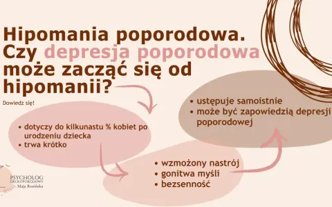 Grafika o depresji matki siedzącej w domu. Czy hipomania poporodowa może prowadzić do depresji?