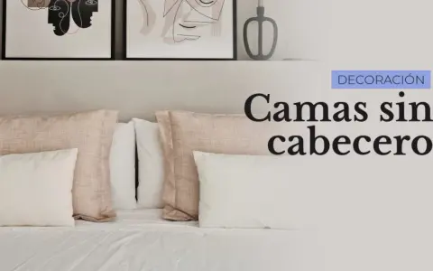 Camas sin cabecero, un estilo minimalista que armoniza con el feng shui.