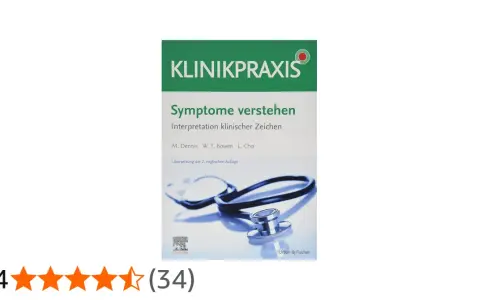 Buchcover "Symptome verstehen" mit Stethoskop, ein wichtiges Werk für die innere Medizin.