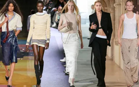 Models showcase understated elegance, embodying what is quiet luxury with their sophisticated runway looks.
