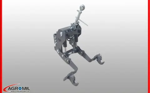 Solidny TUZ kat 1 wymiary dopasowane do ciągnika. Mechanizm podnośnika z zaczepami.
