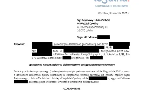 Ile odpisów sprzeciwu od nakazu zapłaty? Uniknij błędu!