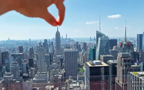 Widok na Manhattan z Empire State Building. To świetne miejsce, by zobaczyć, co zobaczyć w Nowym Jorku.
