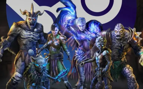 Złowroga drużyna potworów i wojowników gotowa na przygodę w stylu dungeon crawler.
