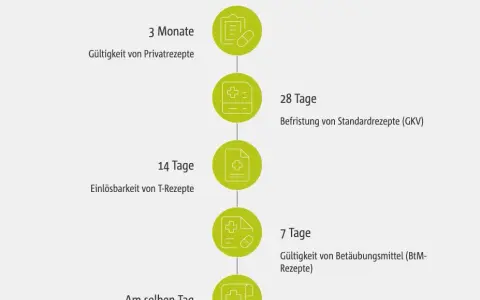 Wie lange Privatrezept einlösen? Wichtige Fristen und Ausnahmen beachten