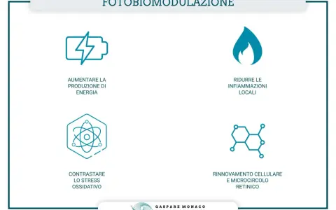 La foto bio modulazione migliora energia, riduce infiammazioni, contrasta stress ossidativo e favorisce rinnovamento cellulare.