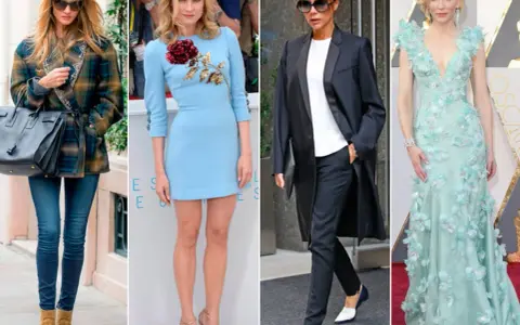 Cuatro mujeres muestran estilos que van desde el casual elegante hasta el de gala.