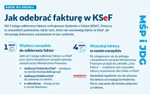 Jak odebrać fakturę w KSeF: wybierz narzędzie, wyszukaj fakturę. Sprawdzaj regularnie, by nie przegapić terminu płatności.