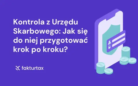 Kontrola z Urzędu Skarbowego: Jak się przygotować krok po kroku? Ilustracja przedstawia telefon z ikoną bezpieczeństwa i monetami, sugerując przygotowanie do kontroli osoby prywatnej.