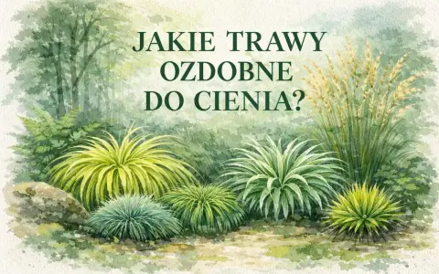 Witaj w świecie traw ozdobnych do cienia! Różnorodne formy i odcienie zieleni tworzą malowniczy zakątek.