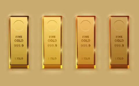 Quattro lingotti d'oro puro 999.9, ognuno da 1 chilo. Il loro valore è inestimabile, ma se volessimo parlare di oro 900 quanti carati, questi sarebbero ben oltre.