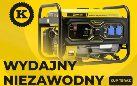 Agregat prądotwórczy K-PGB4000EU5 od firmy Kaltmann. Wydajny i niezawodny sprzęt.