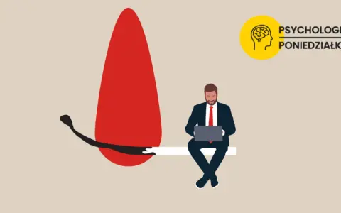 Spalona zapałka i pracownik przy laptopie. Jak reagować gdy szef krzyczy? Psychologiczne Poniedziałki.
