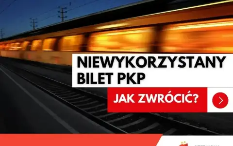 Pędzący pociąg PKP. Dowiedz się, jak dokonać zwrot biletu, gdy podróżnik nie skorzystał z przejazdu.
