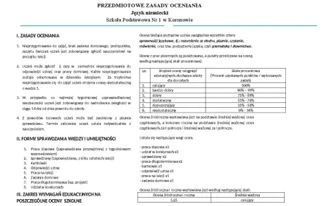 Niemiecki klasa 7 dział 1: Sprawdzian? Przygotuj się na 100%!
