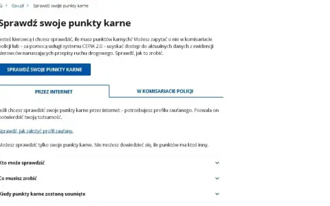Punkty karne: Sprawdź online, limity, zasady. Uniknij utraty prawa jazdy!
