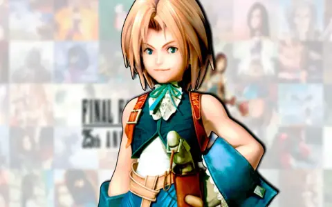 Zidane Tribal, protagonista de Final Fantasy IX, luce su atuendo característico. ¡Imagina un **final fantasy ix remake** con gráficos así!