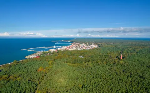 Widok na Półwysep Helski, port, miasto i las. Mnóstwo atrakcji czeka na odkrycie!