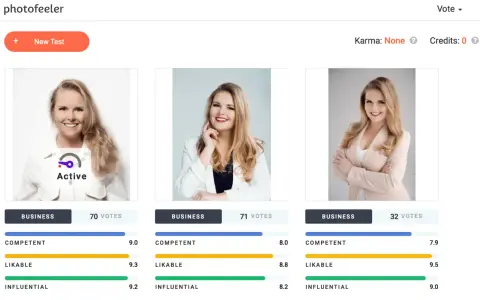 Trzy kobiety w biznesowych stylizacjach, ocena ich wizerunku. Idealne fajne grafiki na profil.