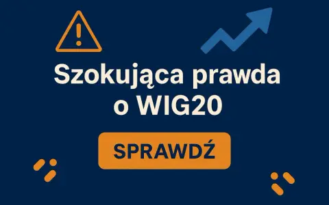 Szokująca prawda o WIG20! Wykres wzrostu i przycisk "Sprawdź" sugerują pilną analizę sytuacji na giełdzie.