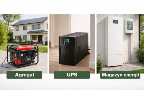 Agregat prądotwórczy, UPS i magazyn energii – wybierz najlepsze rozwiązanie, jaki agregat do pieca gazowego.