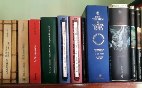 Una collezione di altri libri dall'autore di Il Signore degli Anelli, tra cui Il Silmarillion e vari racconti.