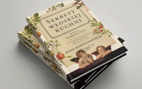 Odkryj sekrety włoskiej kuchni z książką Eleny Kostioukovitch. Fantastyczna podróż po smakach Italii.