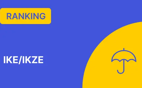 Ranking IKE/IKZE. Odkryj najlepsze ikze i zabezpiecz swoją przyszłość. Parasolka symbolizuje ochronę.