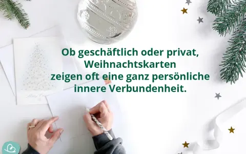 Geschäftliche Weihnachtskarten: Zitate, die Eindruck machen